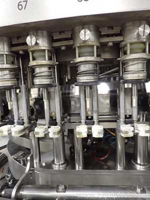 Perrier Bottle Washer and Filler with Fowler Zalkin CA10 Double|480 NG Capper - Line 7