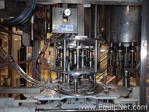 Perrier Bottle Washer and Filler with Fowler Zalkin CA10 Double|480 NG Capper - Line 7