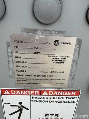 Marathon Ramjet Glass Crusher-Compactor