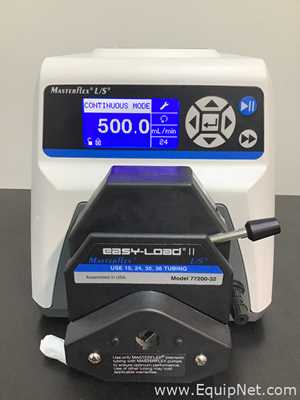 Lot Of 2 Cole-Parmer Masterflex L/S Peristaltic Pump