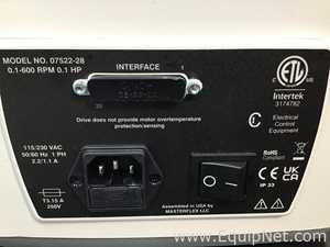 Lot Of 2 Cole-Parmer Masterflex L/S Peristaltic Pump