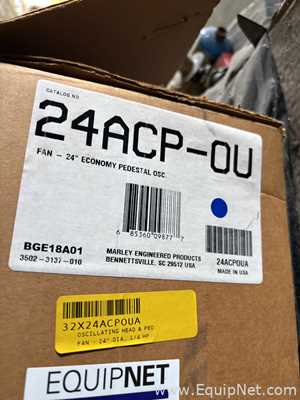 Ventilador Marley Engineered Products 24ACPOUA. Sem Uso.  24 Polegadas