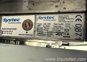 Systec DE-100 Horizontal Autoclave