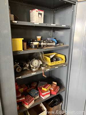 Two cabinets With Miscelleaneous MRO