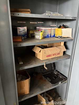 Two cabinets With Miscelleaneous MRO