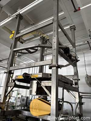 Super Sack Unloader With 2 Ton Yale Hoist