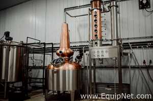 Equipamento de fabricação de cerveja e destilação Specific Mechanical Systems 1000 L