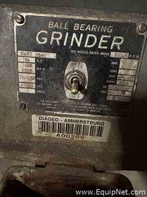 Lot Of Two Pedestal Grinders