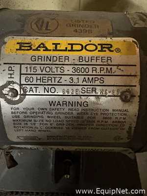 Lot Of Two Pedestal Grinders