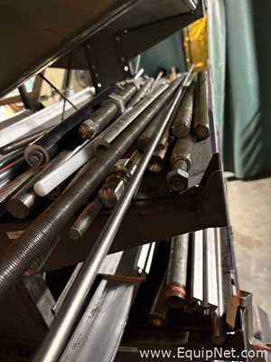 Rack Of Miscelleaneous Brass, Aluminum, Stainless And More