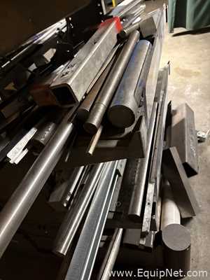Rack Of Miscelleaneous Brass, Aluminum, Stainless And More