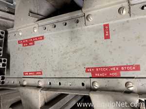 Rack Of Miscelleaneous Brass, Aluminum, Stainless And More