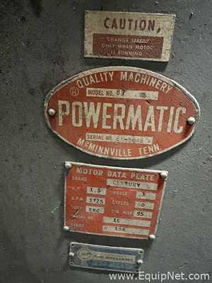 Sierra Powermatic No. 87