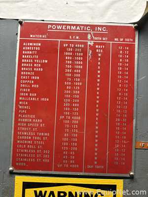 Sierra Powermatic No. 87