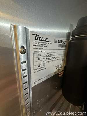 Lote de 2 Refrigeradores True Manufacturing Co.Inc. T-72