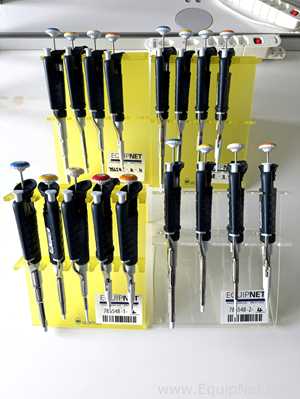Lot of 17 Gilson Pipettes