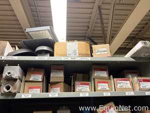 Huge Lot Of Electrical MRO, Cabinets, Pallet Jack Most NEW IN BOXES