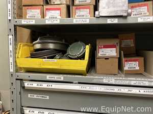 Huge Lot Of Electrical MRO, Cabinets, Pallet Jack Most NEW IN BOXES