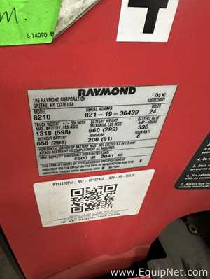 Patín / Transpaletas The Raymond Corporation Requisitos de aire 4500 LBS