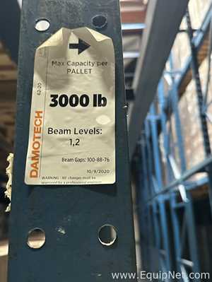 Lot of Miscellaneous Storage Pallet Racks