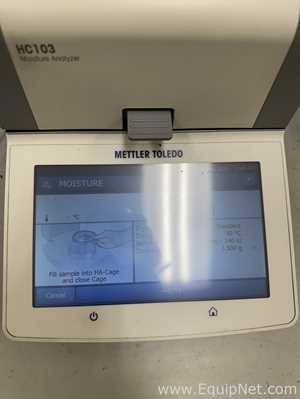 Analizador de Humedad Mettler Toledo HC103/03