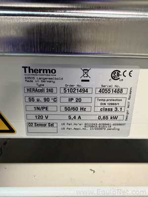 Thermo Electron Corporation HeraCell 240 Double Stack Incubators