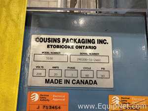 Envolvedora de Tarimas Cousins Packaging Inc. 5100