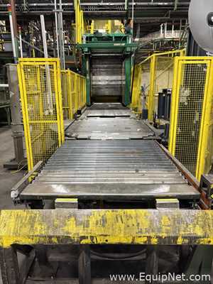 Alvey Series 300 Palletizer With Lantech Stretch Wrapper