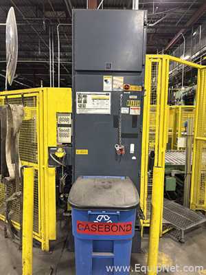 Alvey Series 300 Palletizer With Lantech Stretch Wrapper