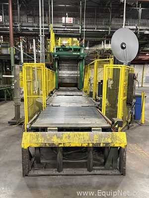 Alvey Series 300 Palletizer With Lantech Stretch Wrapper