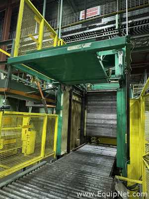 Alvey Series 300 Palletizer With Lantech Stretch Wrapper