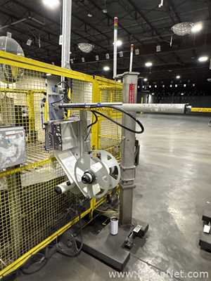 Alvey Series 300 Palletizer With Lantech Stretch Wrapper