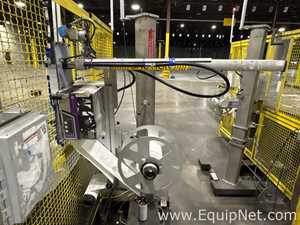 Alvey Series 300 Palletizer With Lantech Stretch Wrapper