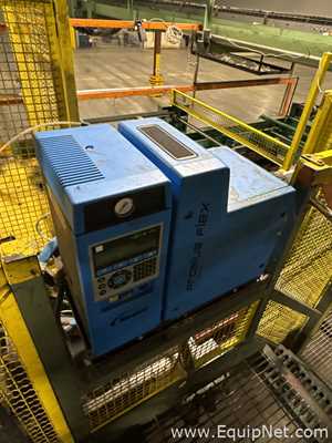 Alvey Series 300 Palletizer With Lantech Stretch Wrapper