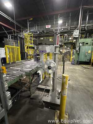 Alvey Series 300 Palletizer With Lantech Stretch Wrapper