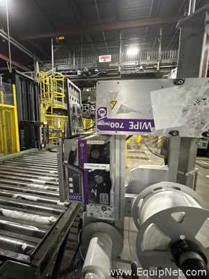 Alvey Series 300 Palletizer With Lantech Stretch Wrapper