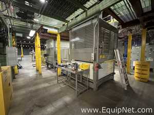 Alvey Series 300 Palletizer With Lantech Stretch Wrapper
