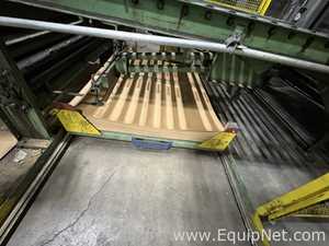 Alvey Series 300 Palletizer With Lantech Stretch Wrapper