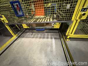 Alvey Series 300 Palletizer With Lantech Stretch Wrapper