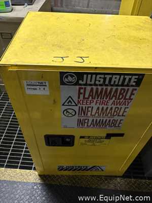 Lot Of Four Justrite Flamable Safety Cabinets
