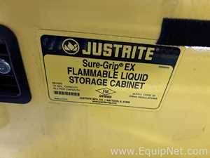Lot Of Four Justrite Flamable Safety Cabinets