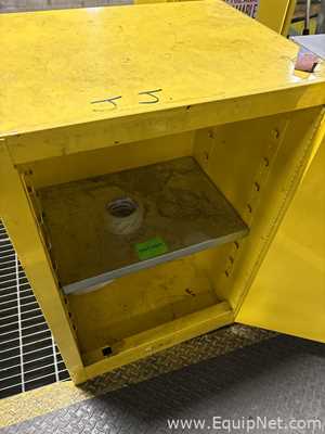 Lot Of Four Justrite Flamable Safety Cabinets