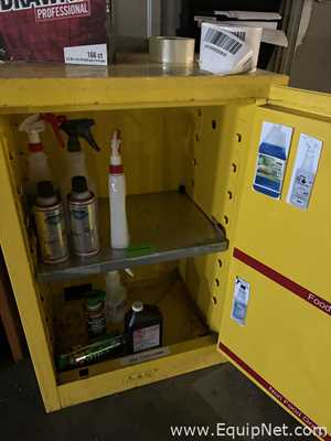 Lot Of Four Justrite Flamable Safety Cabinets