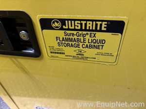 Lot Of Four Justrite Flamable Safety Cabinets