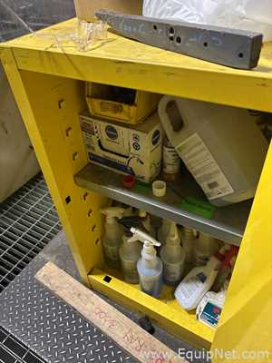 Lot Of Four Justrite Flamable Safety Cabinets