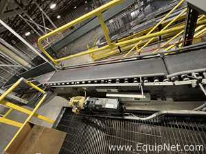 Alvey Model 881 Palletizer and ITW Muller F239 Octopus Pallet Wrapper Line