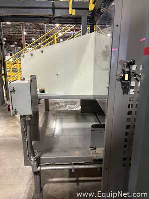 Alvey Model 881 Palletizer and ITW Muller F239 Octopus Pallet Wrapper Line