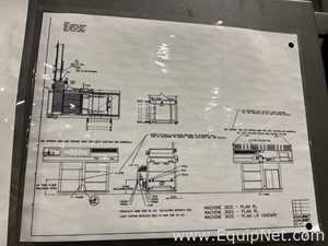 Alvey Model 881 Palletizer and ITW Muller F239 Octopus Pallet Wrapper Line