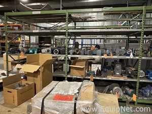 Unused Huge Supply Of Plant MRO Including Motors, Gearboxes, Machine Reapir Parts, Most UNUSED/NIB