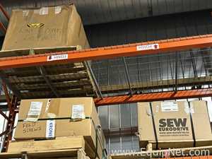 Unused Huge Supply Of Plant MRO Including Motors, Gearboxes, Machine Reapir Parts, Most UNUSED/NIB